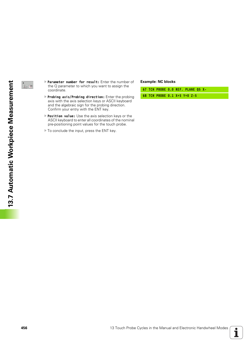 7 a u to matic w o rk piece measur ement | HEIDENHAIN TNC 320 (340 551-02) User Manual | Page 456 / 493