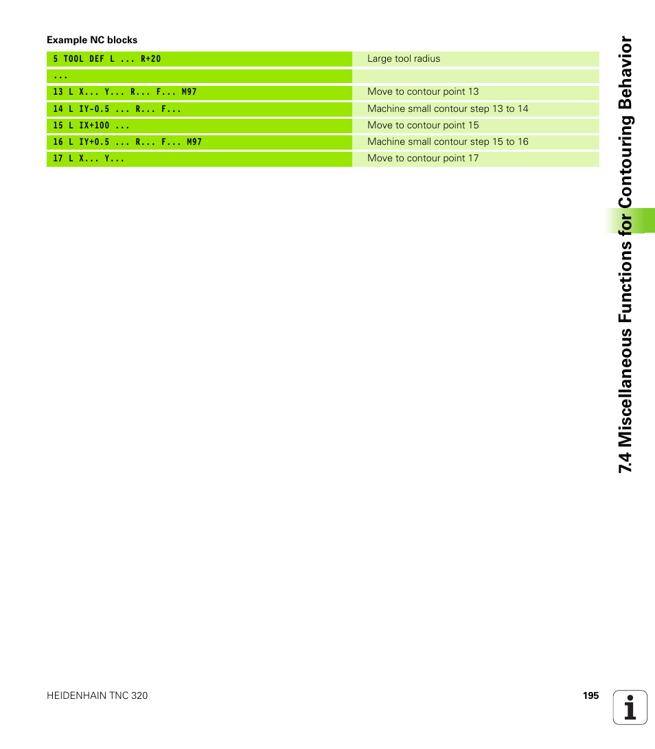 HEIDENHAIN TNC 320 (340 55x-03) User Manual | Page 195 / 525