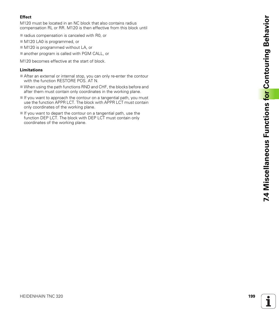 HEIDENHAIN TNC 320 (340 55x-03) User Manual | Page 199 / 525