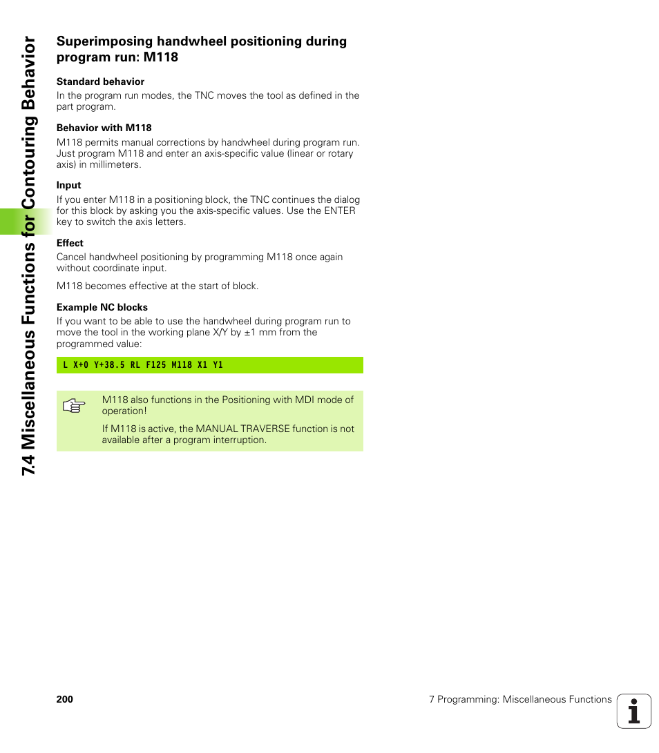 HEIDENHAIN TNC 320 (340 55x-03) User Manual | Page 200 / 525
