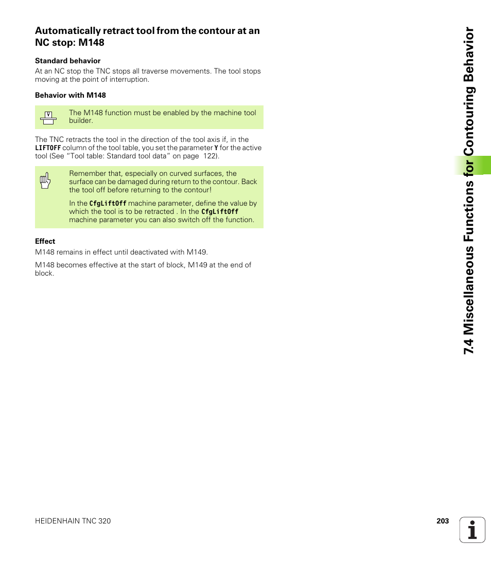 HEIDENHAIN TNC 320 (340 55x-03) User Manual | Page 203 / 525
