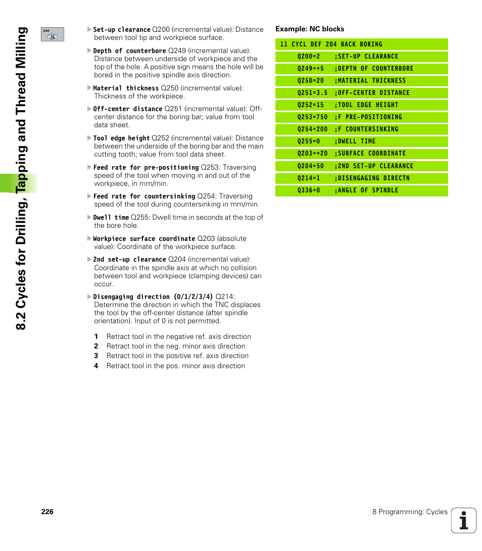 HEIDENHAIN TNC 320 (340 55x-03) User Manual | Page 226 / 525