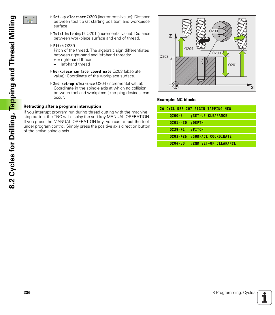 HEIDENHAIN TNC 320 (340 55x-03) User Manual | Page 236 / 525