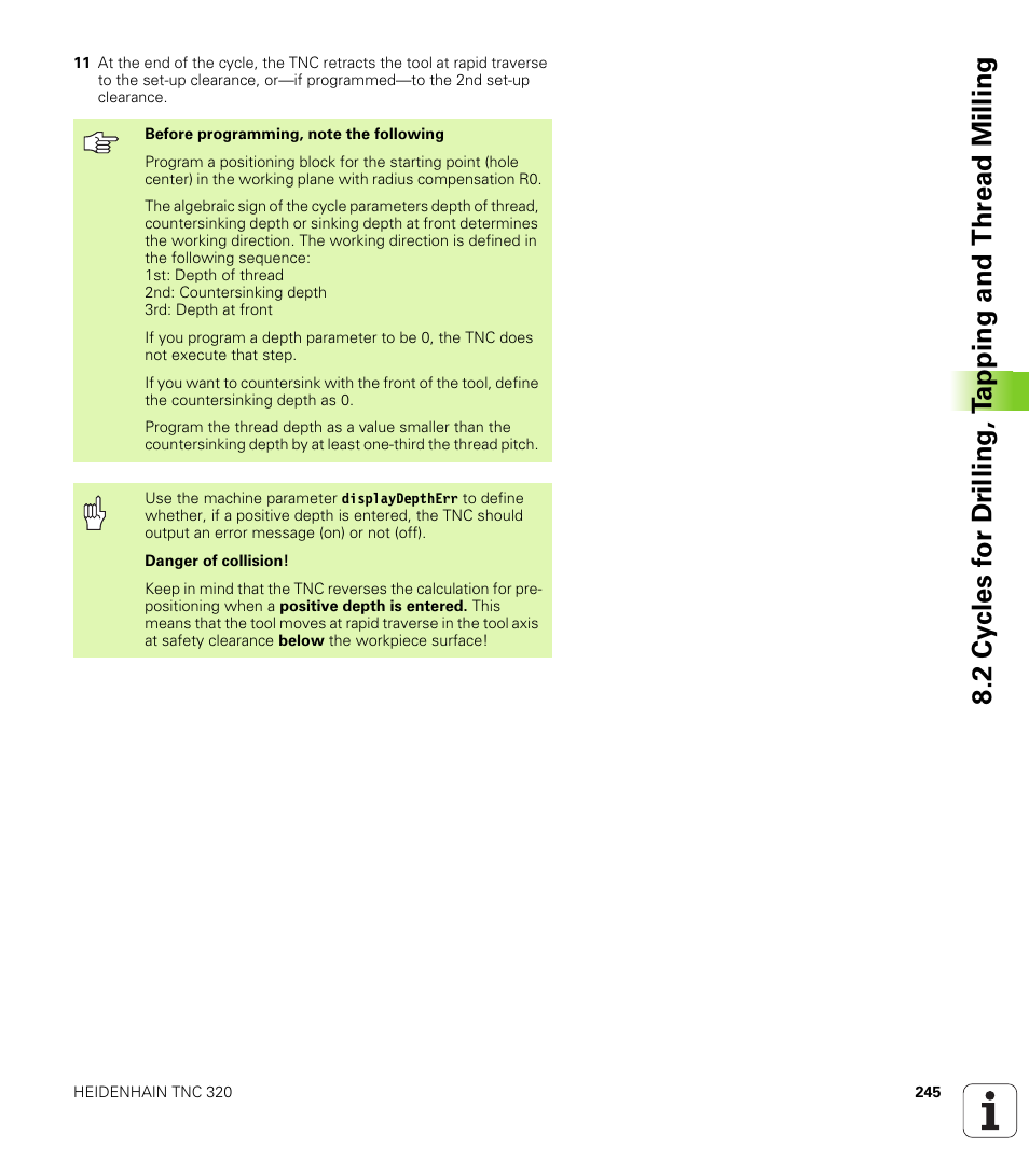 HEIDENHAIN TNC 320 (340 55x-03) User Manual | Page 245 / 525