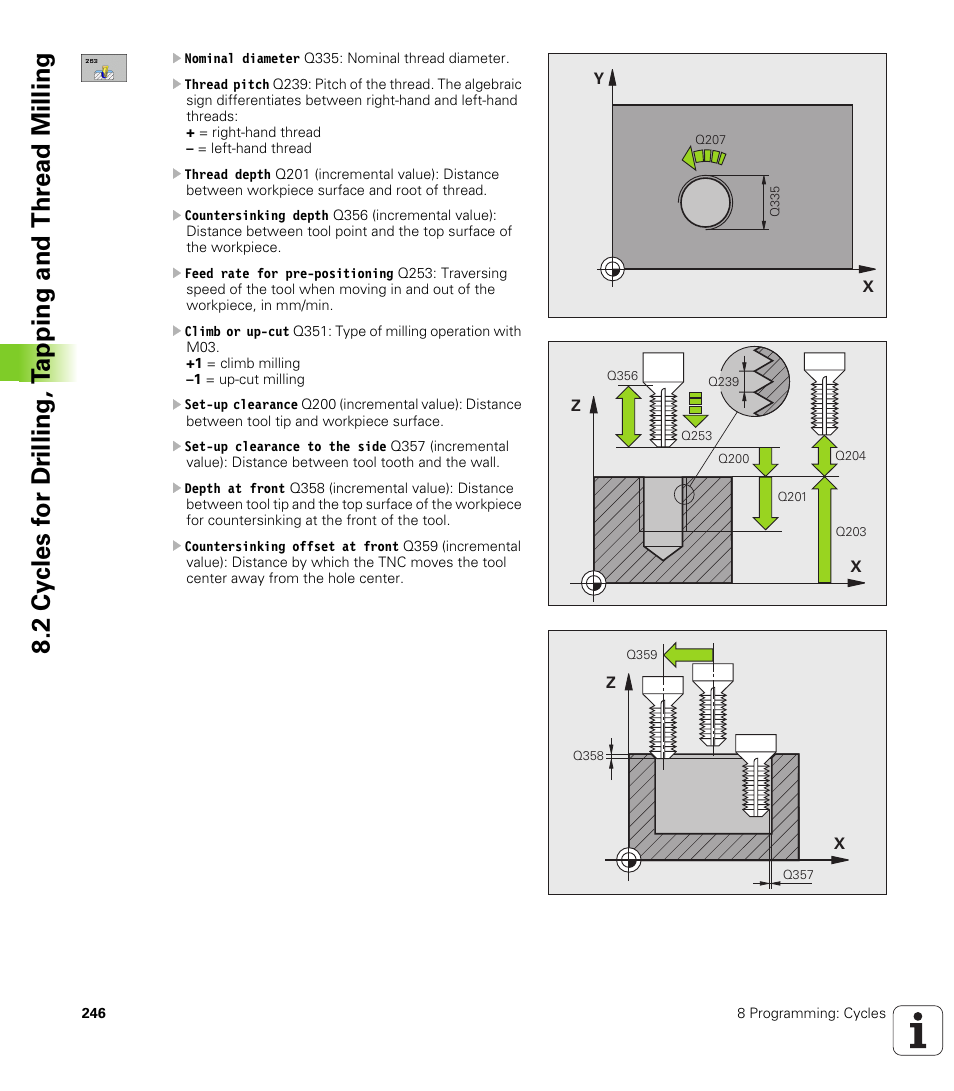 HEIDENHAIN TNC 320 (340 55x-03) User Manual | Page 246 / 525