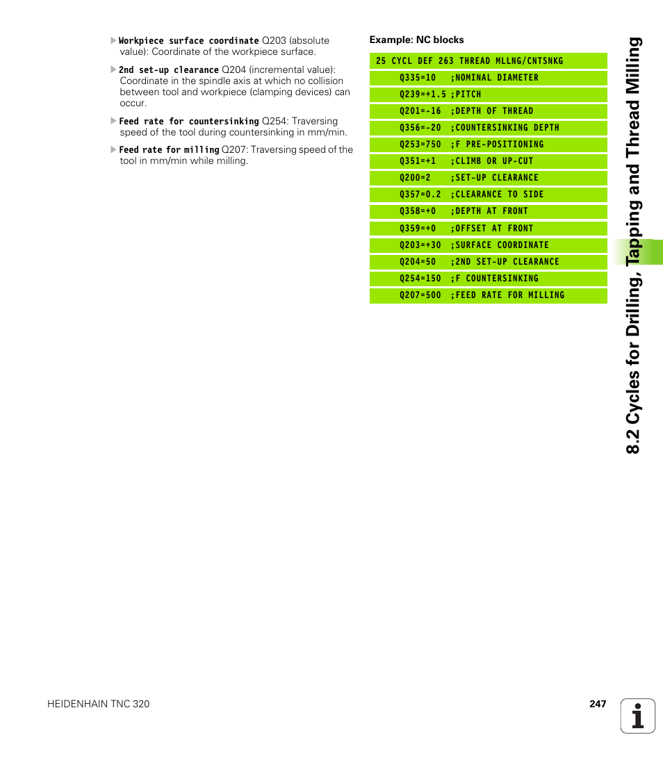 HEIDENHAIN TNC 320 (340 55x-03) User Manual | Page 247 / 525