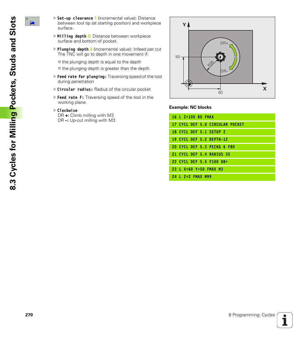 HEIDENHAIN TNC 320 (340 55x-03) User Manual | Page 270 / 525