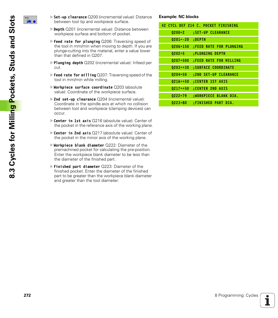 HEIDENHAIN TNC 320 (340 55x-03) User Manual | Page 272 / 525