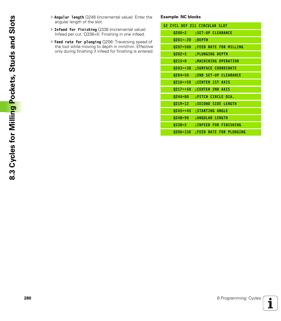 HEIDENHAIN TNC 320 (340 55x-03) User Manual | Page 280 / 525