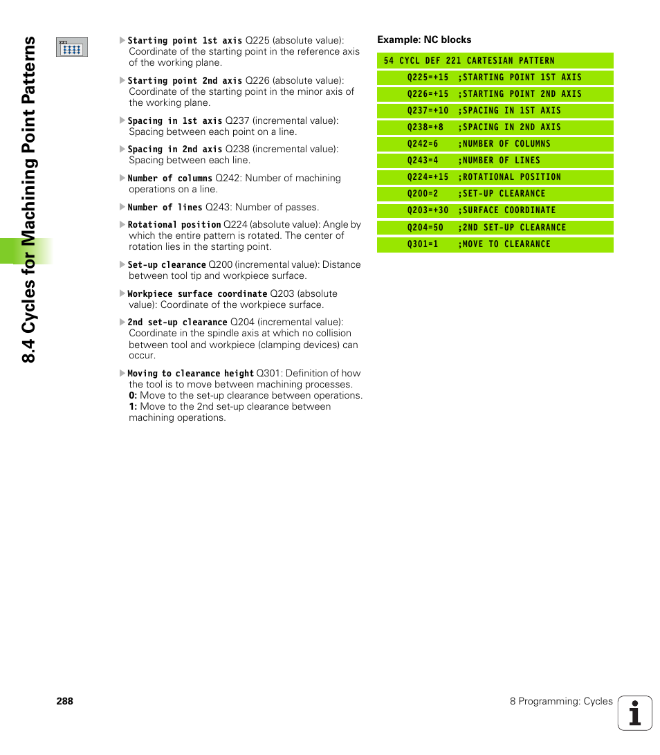 HEIDENHAIN TNC 320 (340 55x-03) User Manual | Page 288 / 525