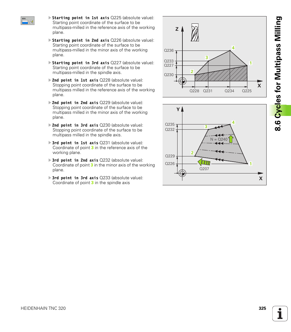 HEIDENHAIN TNC 320 (340 55x-03) User Manual | Page 325 / 525