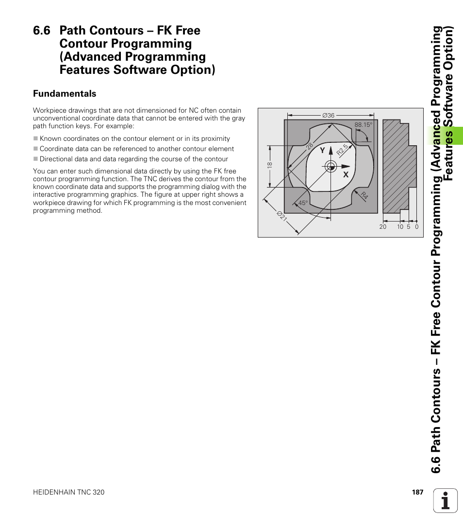 Fundamentals | HEIDENHAIN TNC 320 (340 55x-04) User Manual | Page 187 / 497