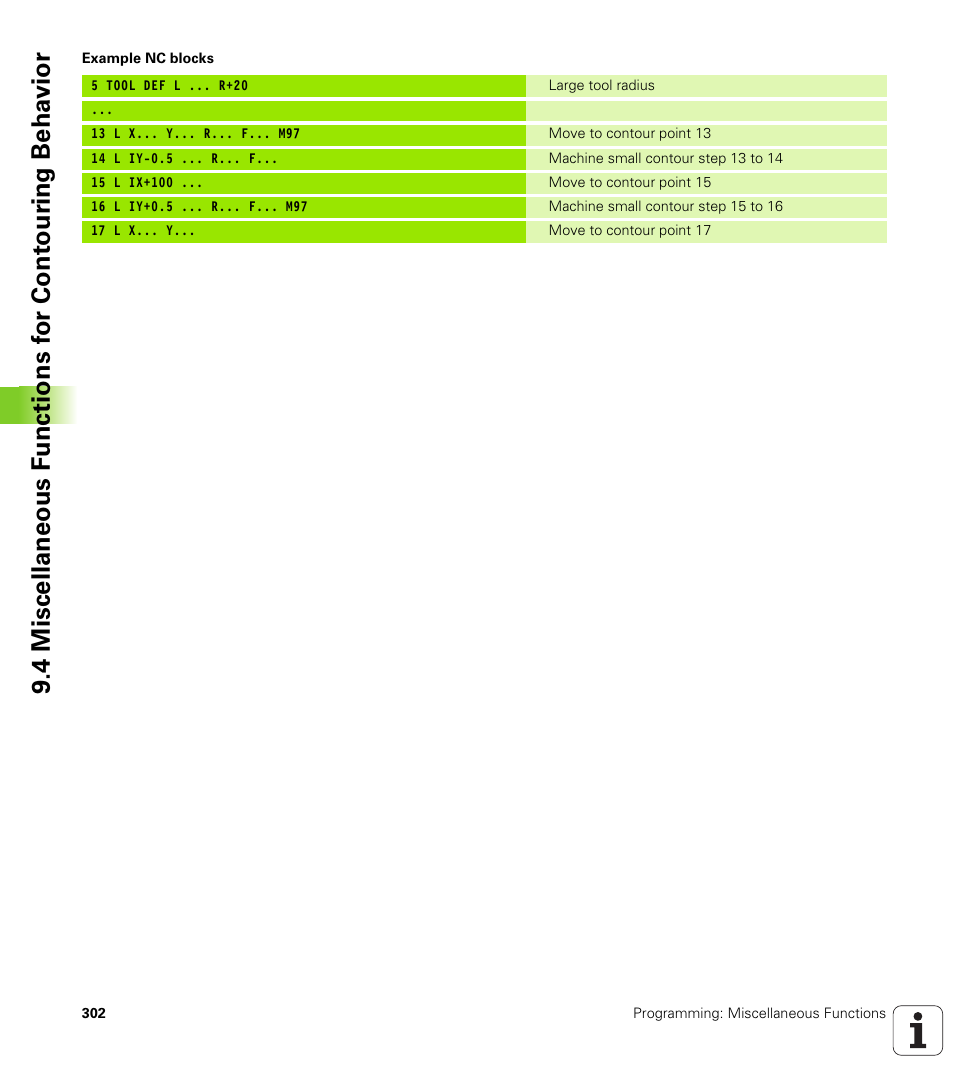 HEIDENHAIN TNC 320 (340 55x-04) User Manual | Page 302 / 497