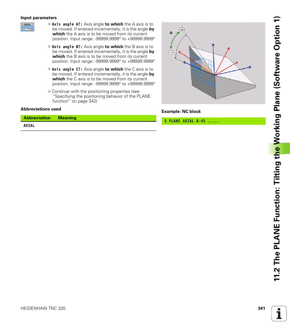 HEIDENHAIN TNC 320 (340 55x-04) User Manual | Page 341 / 497