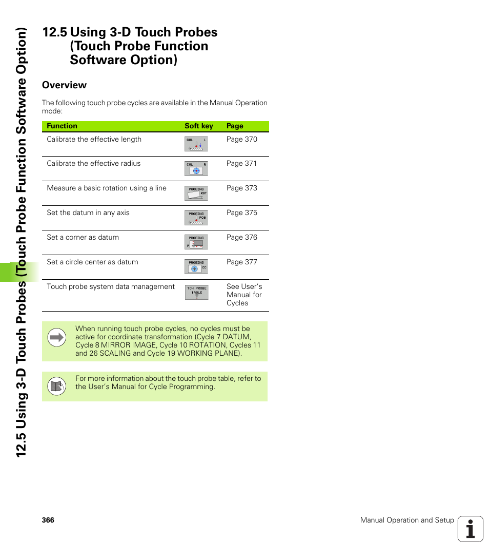 Overview | HEIDENHAIN TNC 320 (340 55x-04) User Manual | Page 366 / 497