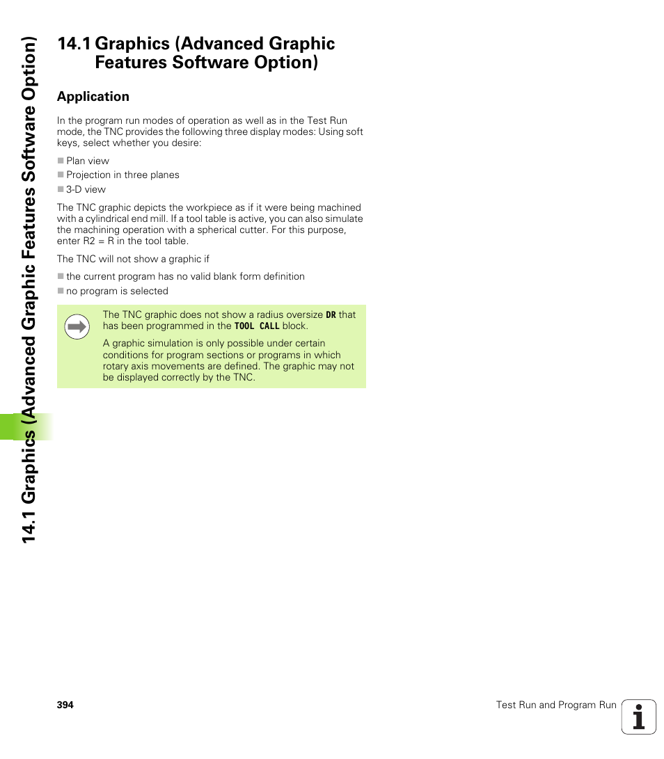 Application | HEIDENHAIN TNC 320 (340 55x-04) User Manual | Page 394 / 497