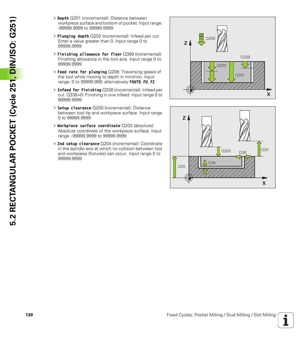 HEIDENHAIN TNC 320 (340 55x-04) Cycle programming User Manual | Page 130 / 437