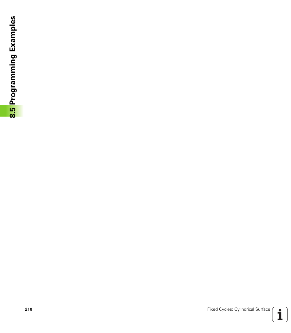 5 pr ogr amming examples | HEIDENHAIN TNC 320 (340 55x-04) Cycle programming User Manual | Page 210 / 437