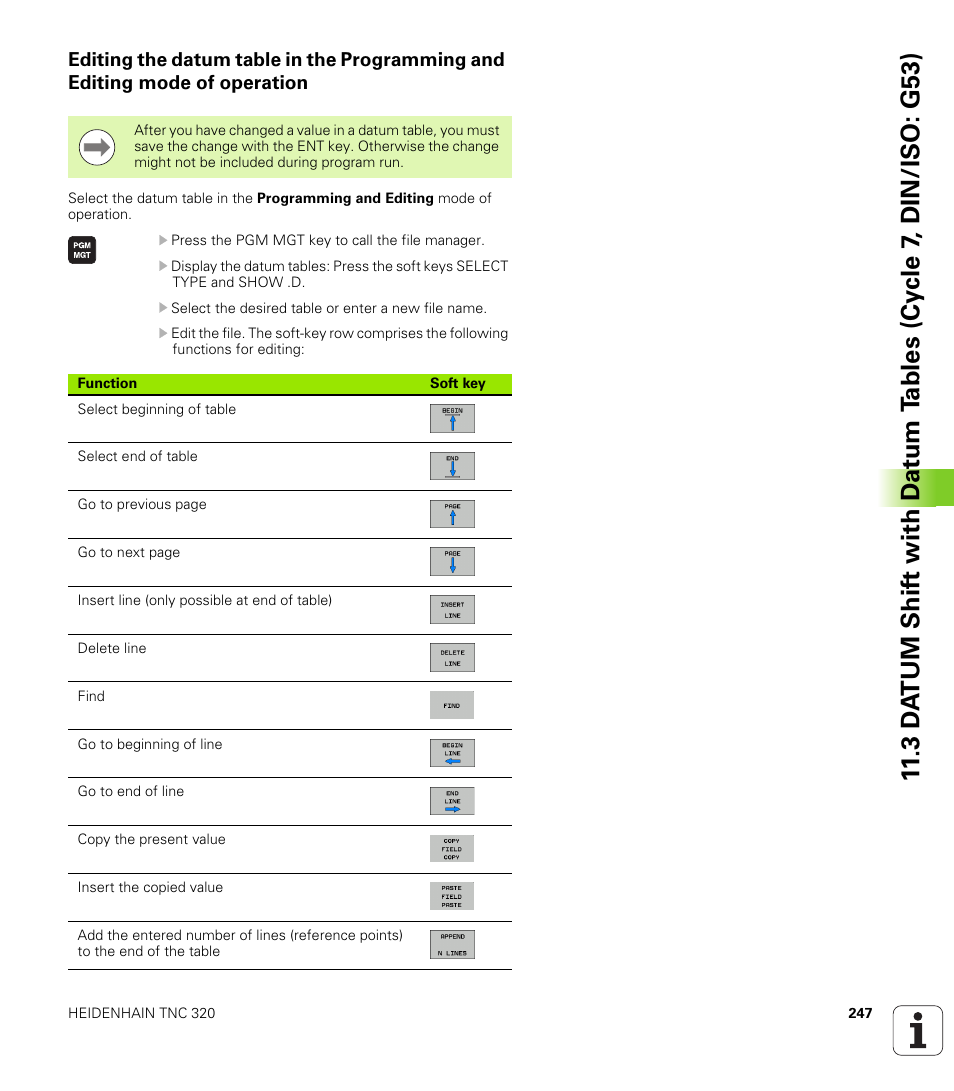 HEIDENHAIN TNC 320 (340 55x-04) Cycle programming User Manual | Page 247 / 437