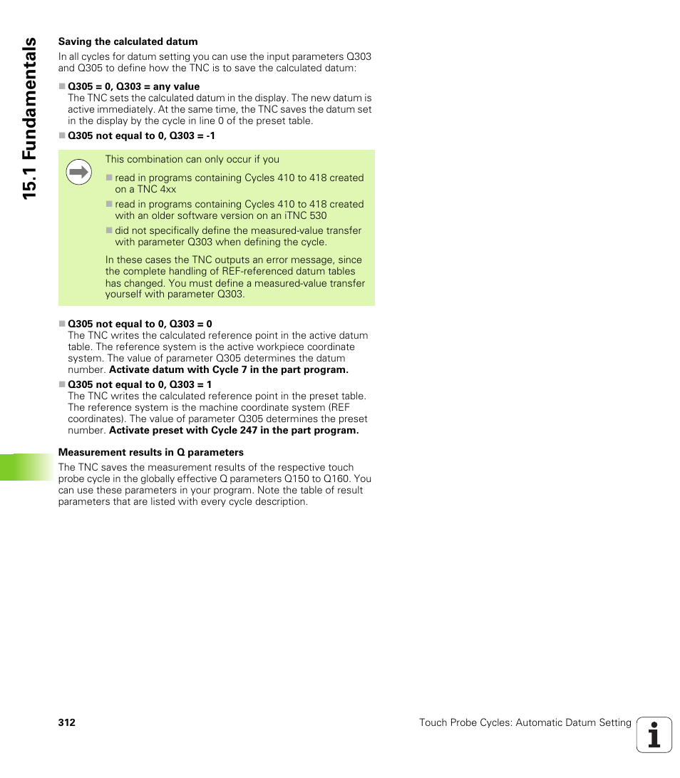 1 f undamentals | HEIDENHAIN TNC 320 (340 55x-04) Cycle programming User Manual | Page 312 / 437