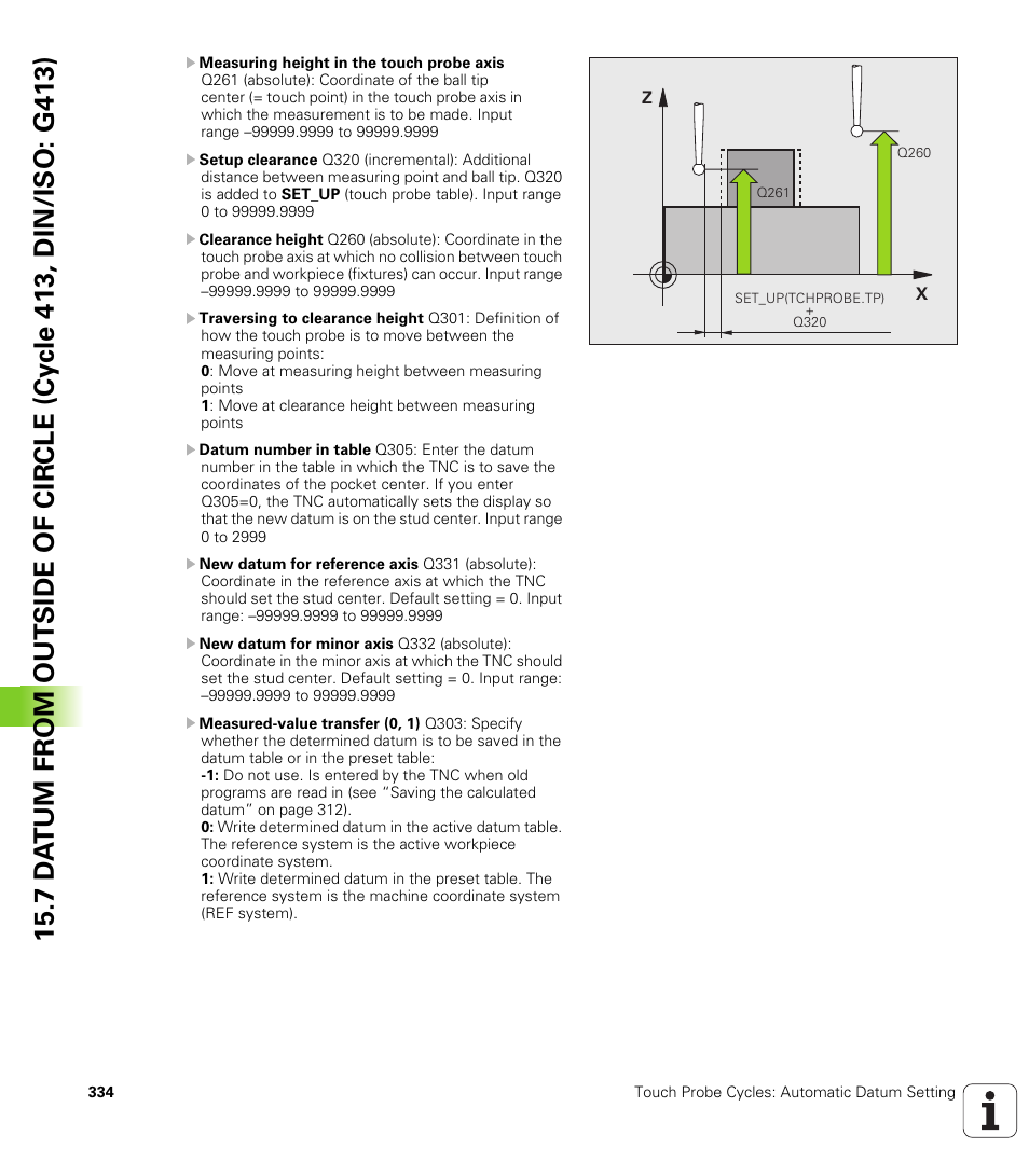HEIDENHAIN TNC 320 (340 55x-04) Cycle programming User Manual | Page 334 / 437