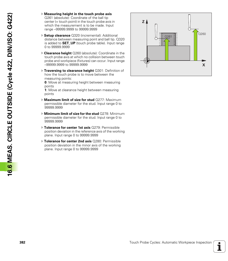 HEIDENHAIN TNC 320 (340 55x-04) Cycle programming User Manual | Page 382 / 437