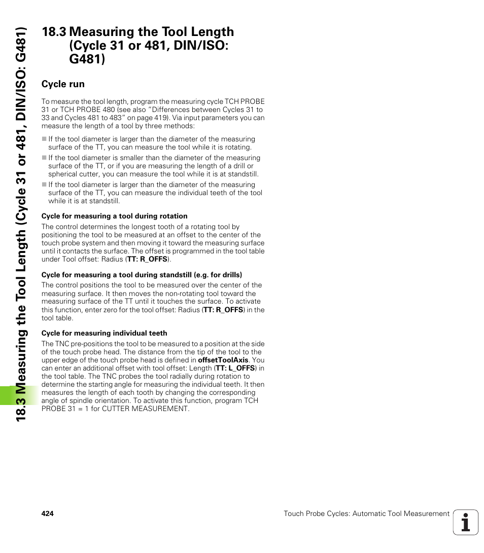 Cycle run | HEIDENHAIN TNC 320 (340 55x-04) Cycle programming User Manual | Page 424 / 437