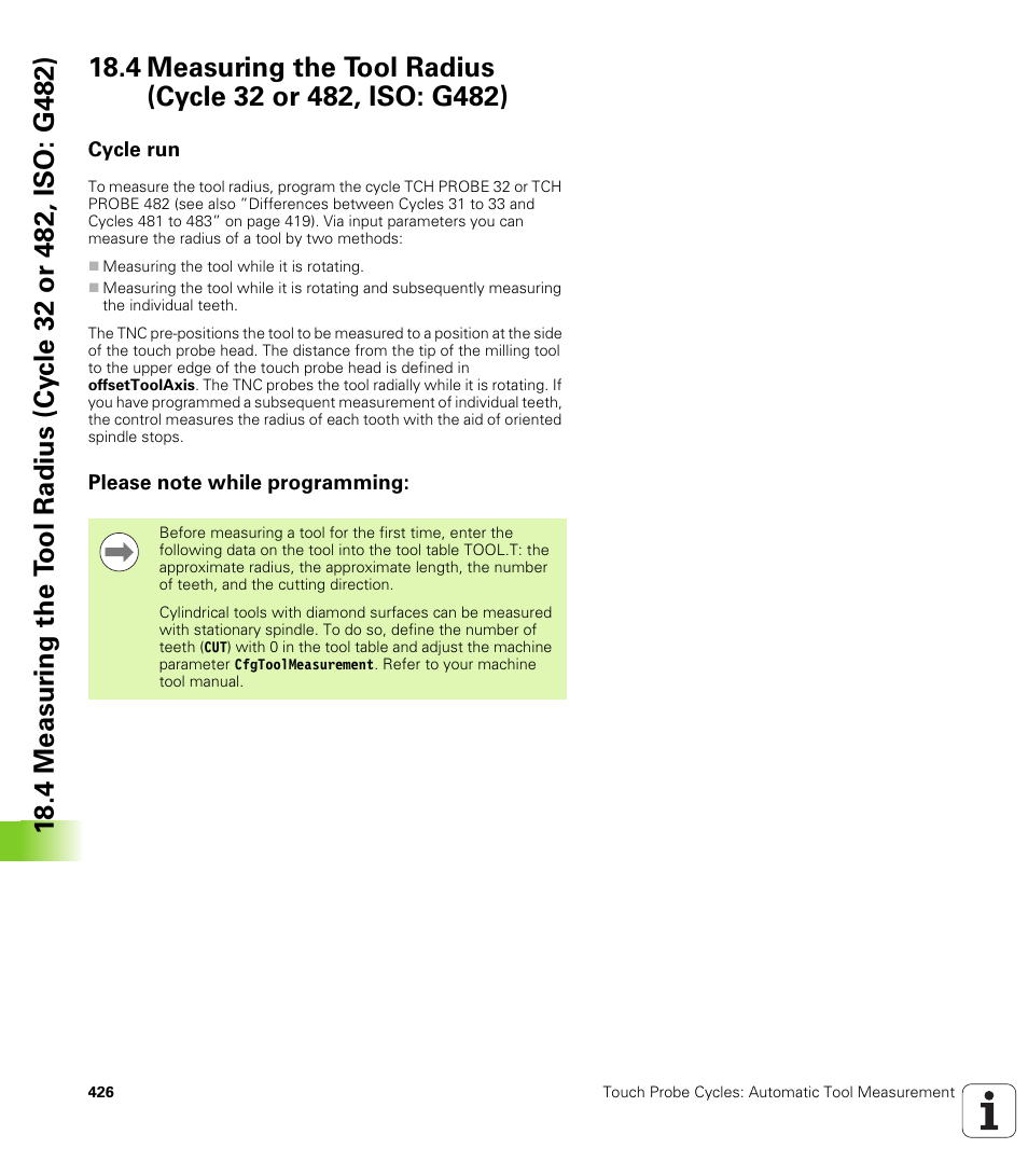 Cycle run, Please note while programming | HEIDENHAIN TNC 320 (340 55x-04) Cycle programming User Manual | Page 426 / 437