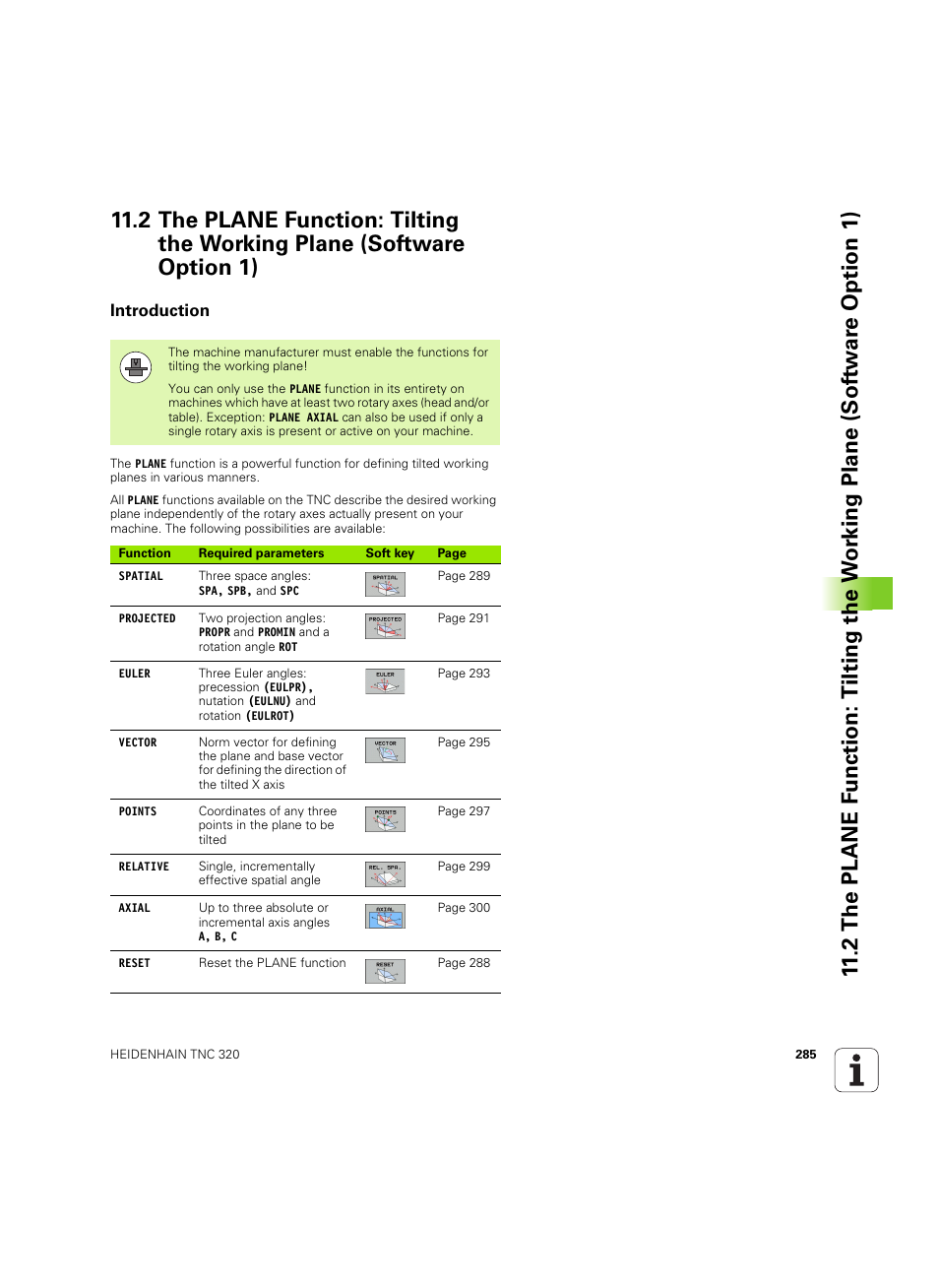 Introduction | HEIDENHAIN TNC 320 (340 55x-04) ISO programming User Manual | Page 285 / 461