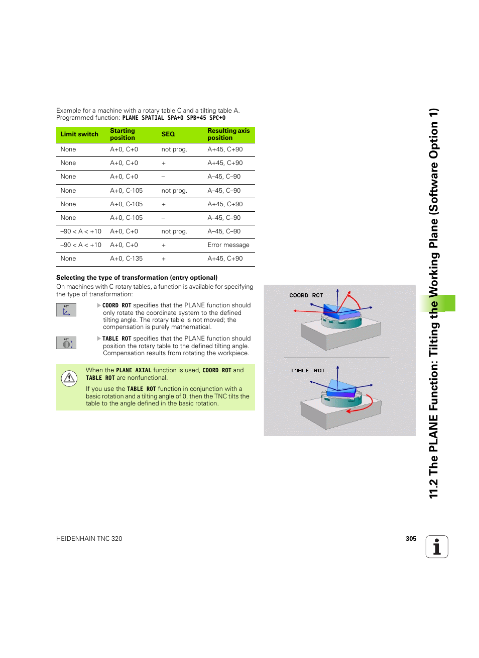 HEIDENHAIN TNC 320 (340 55x-04) ISO programming User Manual | Page 305 / 461