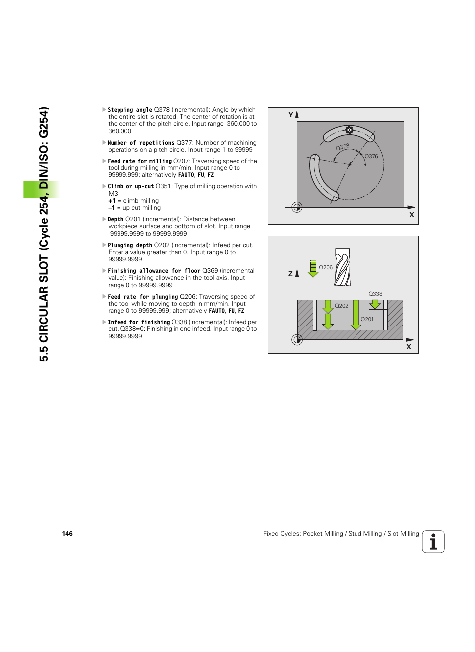 HEIDENHAIN TNC 320 (340 55x-05) Cycle programming User Manual | Page 146 / 439
