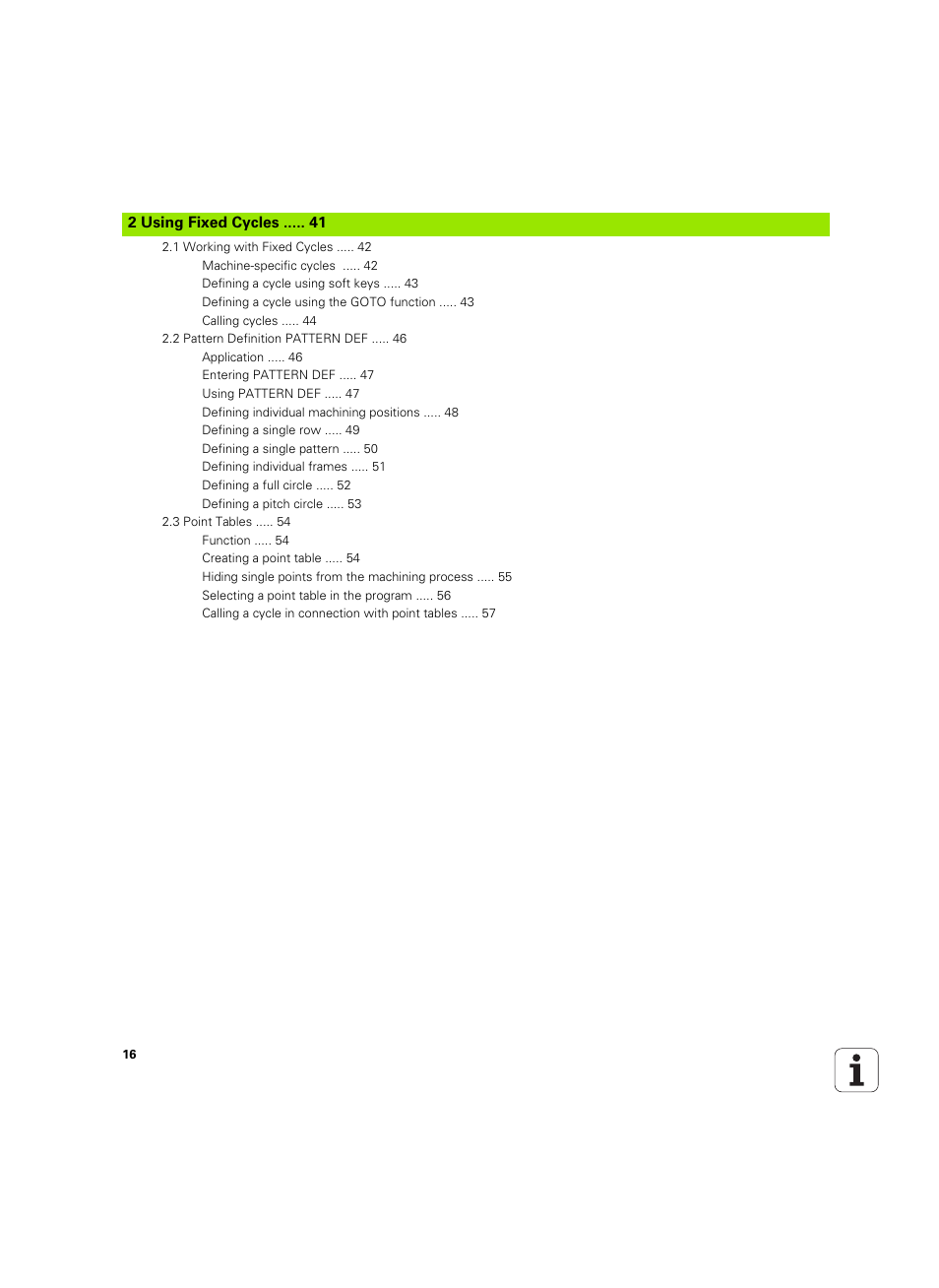 HEIDENHAIN TNC 320 (340 55x-05) Cycle programming User Manual | Page 16 / 439