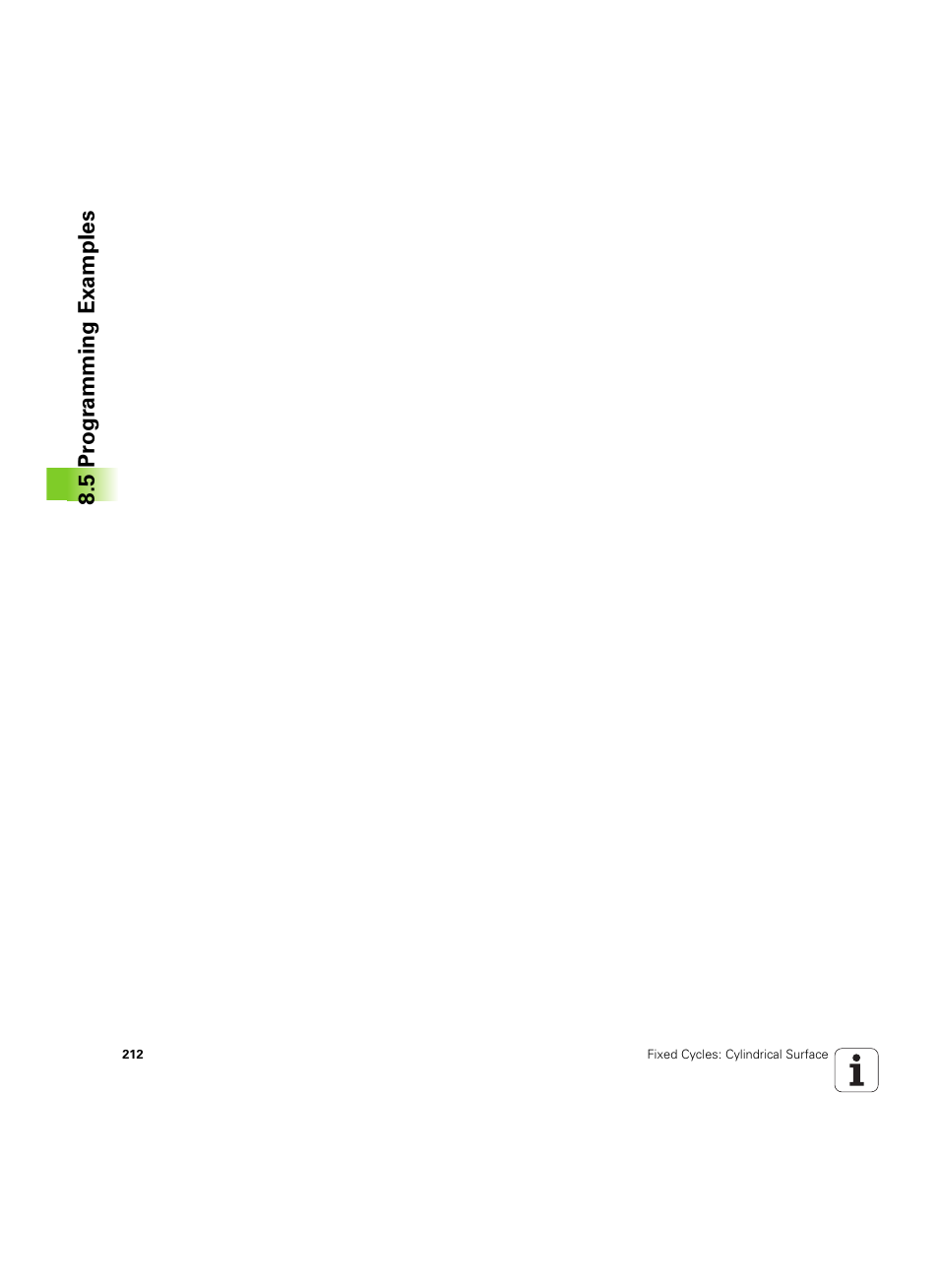 5 pr ogr amming examples | HEIDENHAIN TNC 320 (340 55x-05) Cycle programming User Manual | Page 212 / 439