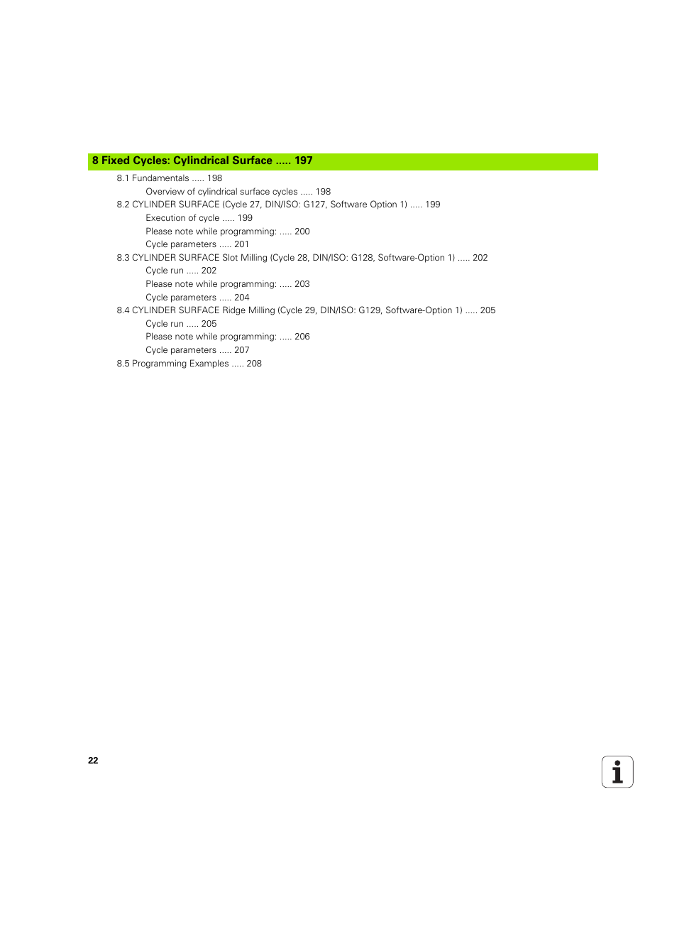 HEIDENHAIN TNC 320 (340 55x-05) Cycle programming User Manual | Page 22 / 439