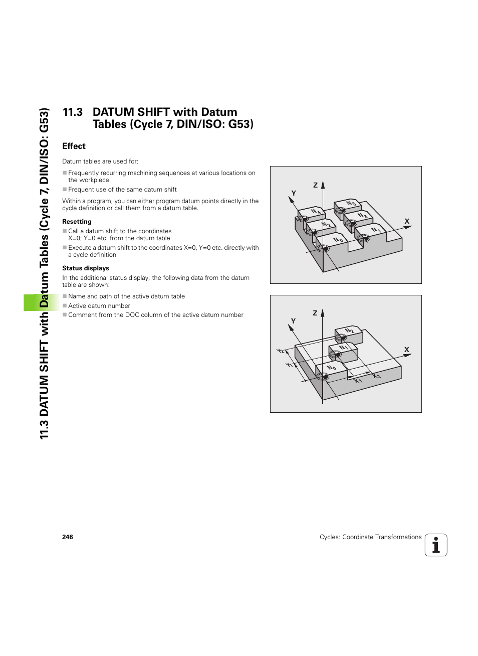 Effect | HEIDENHAIN TNC 320 (340 55x-05) Cycle programming User Manual | Page 246 / 439