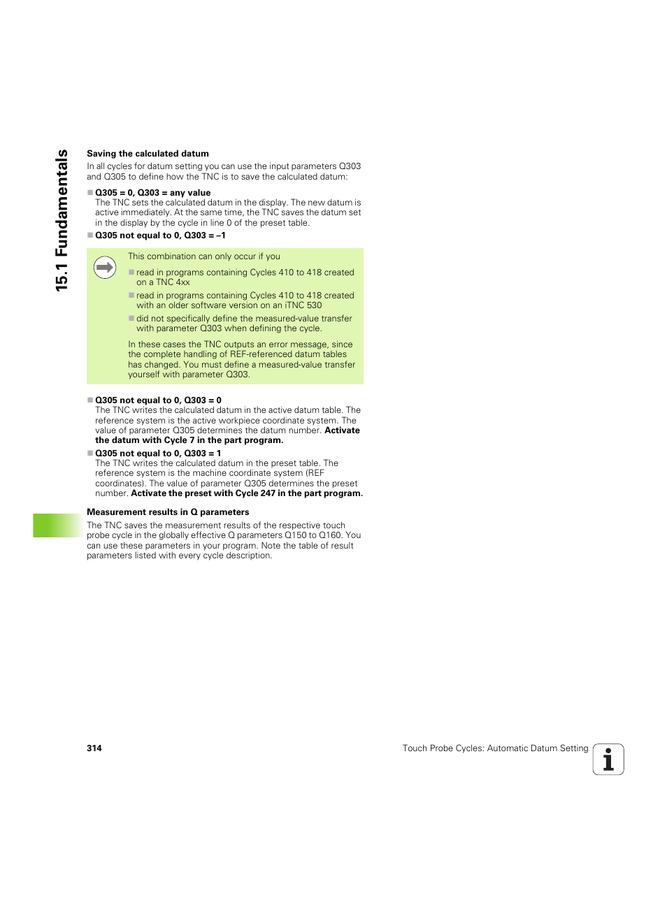 1 f undamentals | HEIDENHAIN TNC 320 (340 55x-05) Cycle programming User Manual | Page 314 / 439