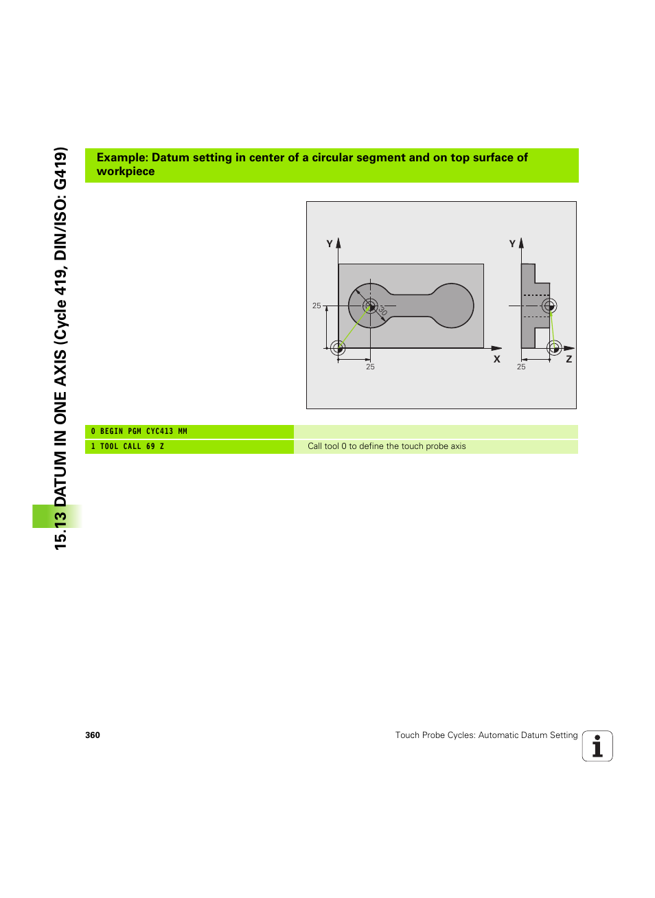 HEIDENHAIN TNC 320 (340 55x-05) Cycle programming User Manual | Page 360 / 439