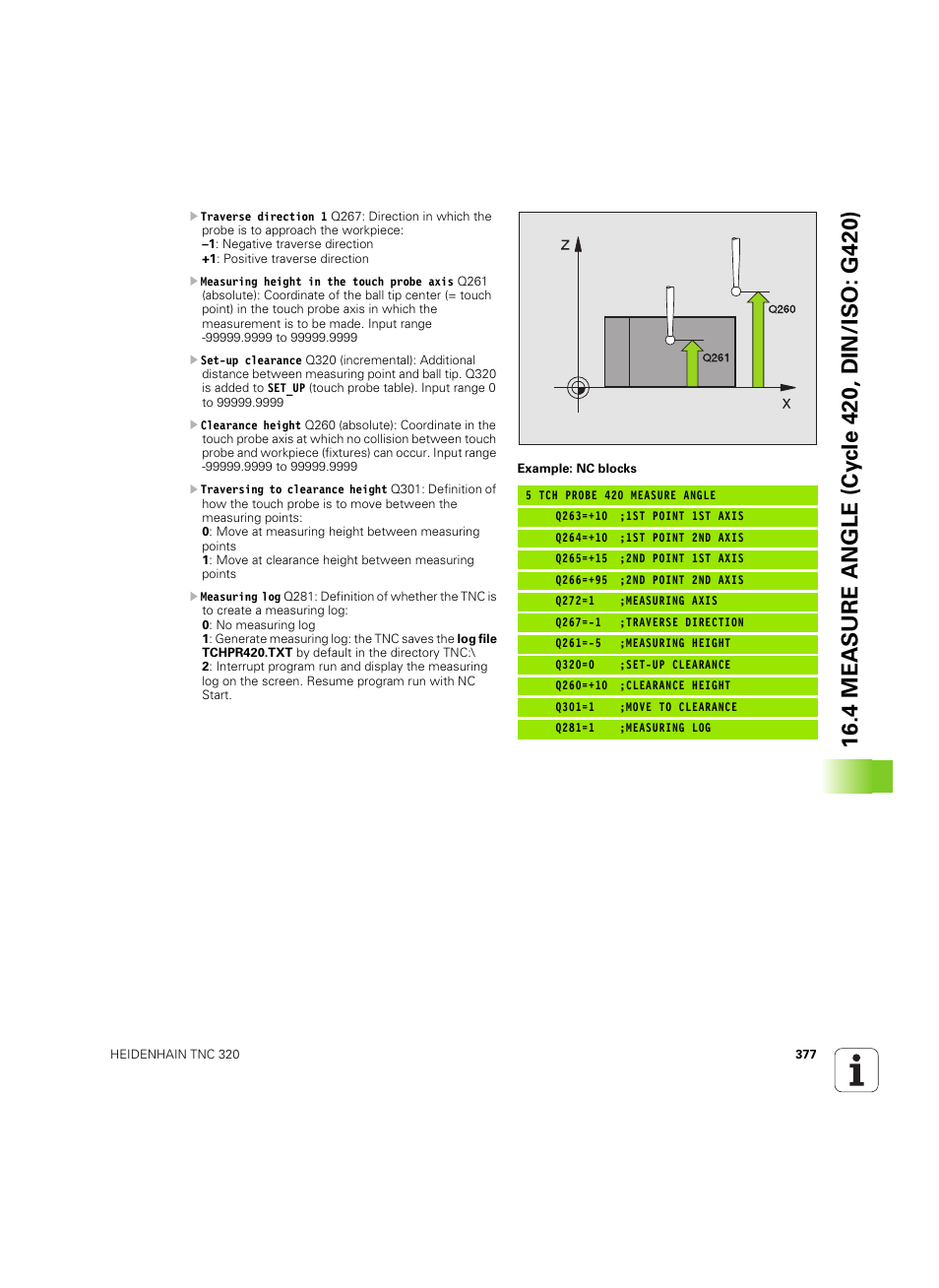 HEIDENHAIN TNC 320 (340 55x-05) Cycle programming User Manual | Page 377 / 439