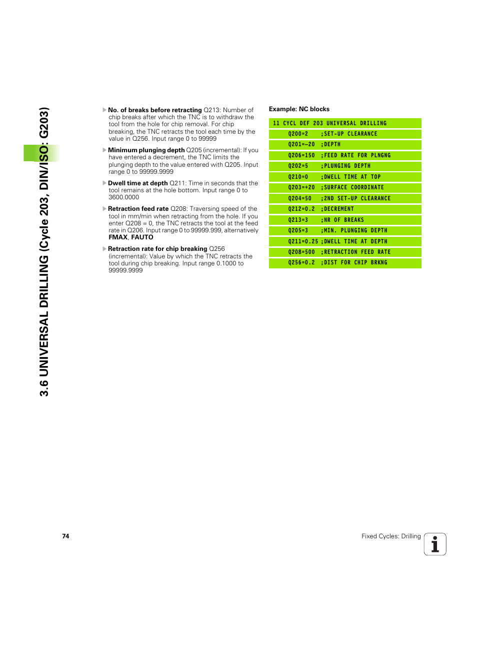 HEIDENHAIN TNC 320 (340 55x-05) Cycle programming User Manual | Page 74 / 439