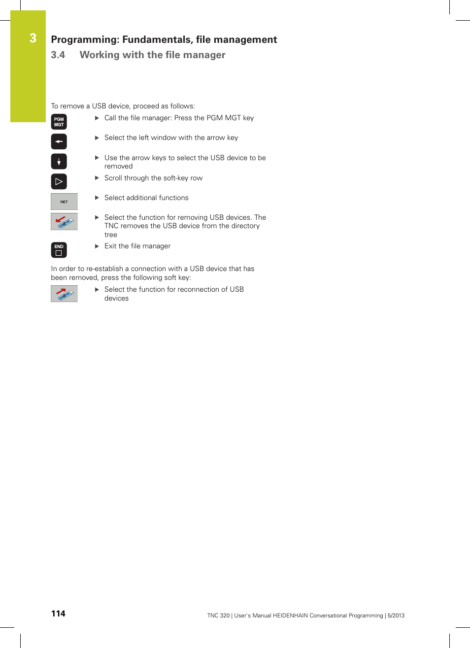 HEIDENHAIN TNC 320 (34055x-06) User Manual | Page 114 / 540