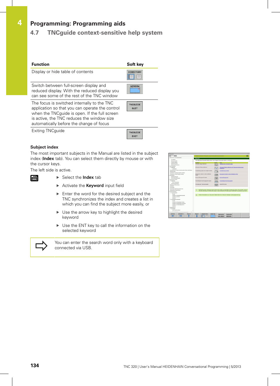 HEIDENHAIN TNC 320 (34055x-06) User Manual | Page 134 / 540