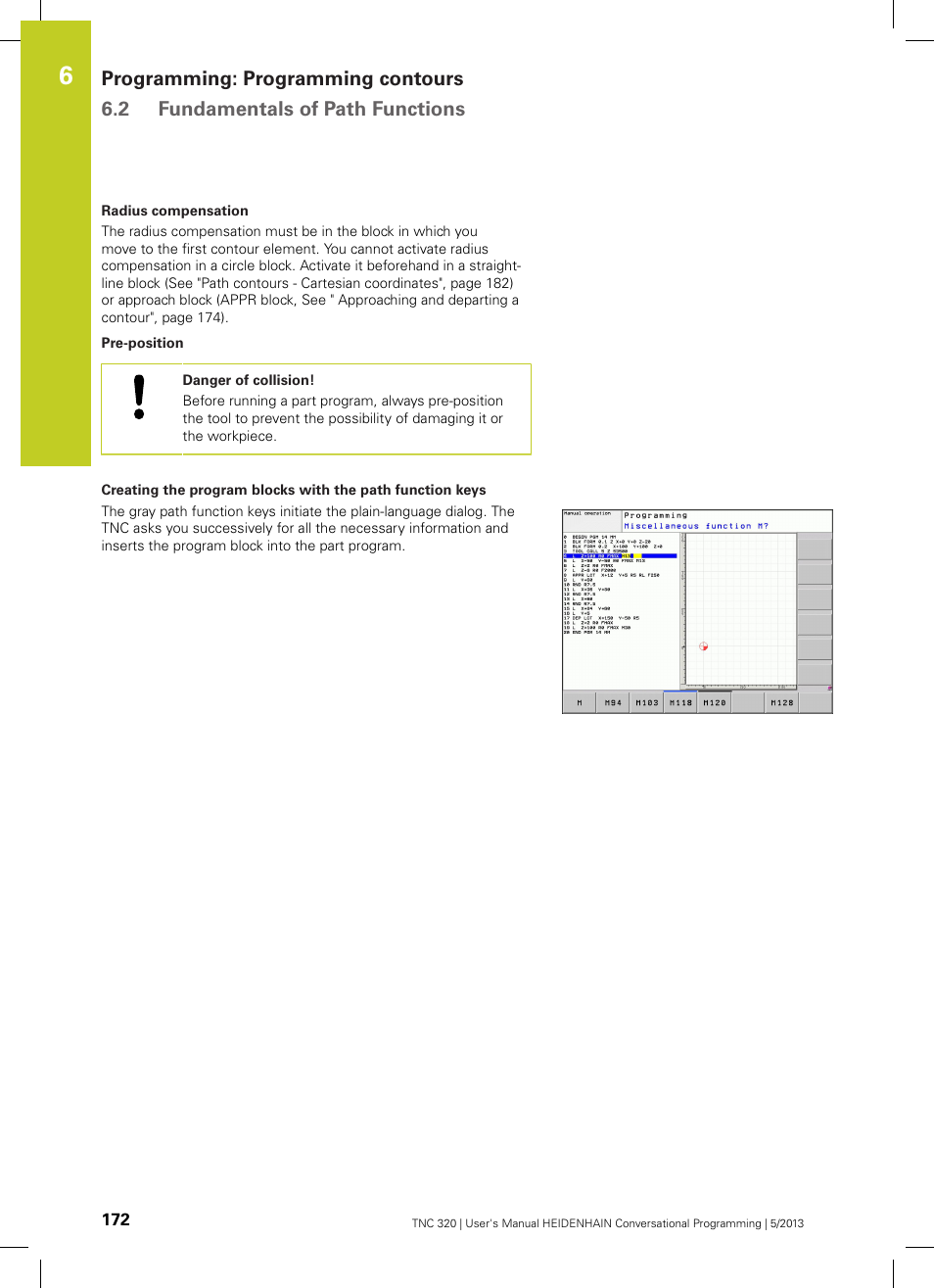 HEIDENHAIN TNC 320 (34055x-06) User Manual | Page 172 / 540