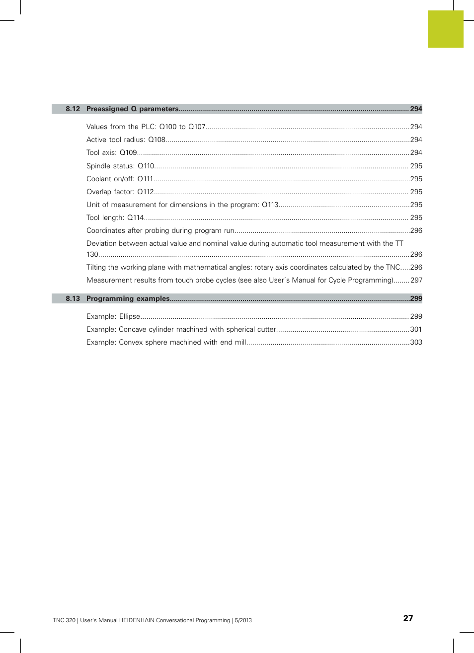 HEIDENHAIN TNC 320 (34055x-06) User Manual | Page 27 / 540