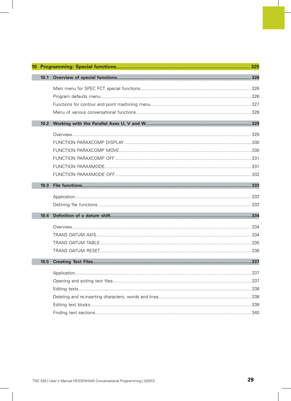 HEIDENHAIN TNC 320 (34055x-06) User Manual | Page 29 / 540