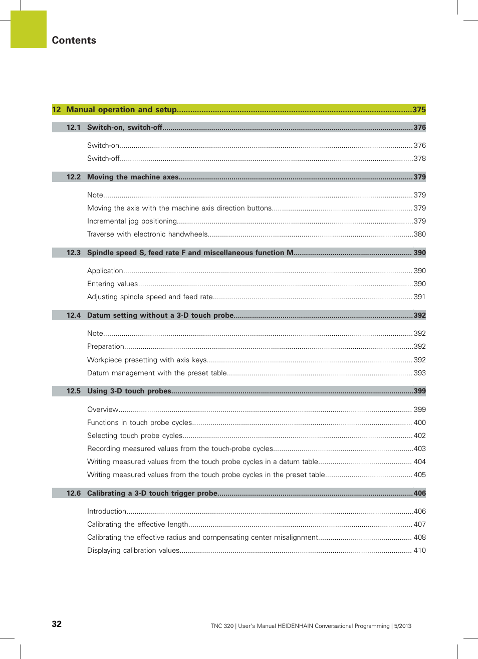 HEIDENHAIN TNC 320 (34055x-06) User Manual | Page 32 / 540