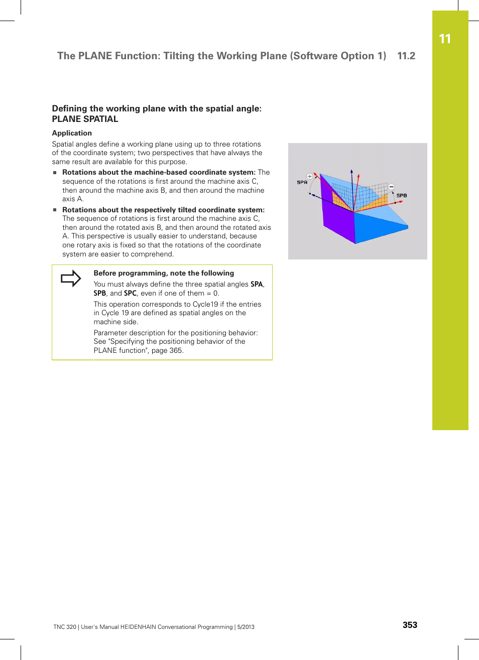 HEIDENHAIN TNC 320 (34055x-06) User Manual | Page 353 / 540