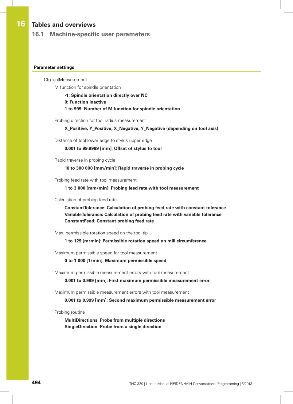 HEIDENHAIN TNC 320 (34055x-06) User Manual | Page 494 / 540