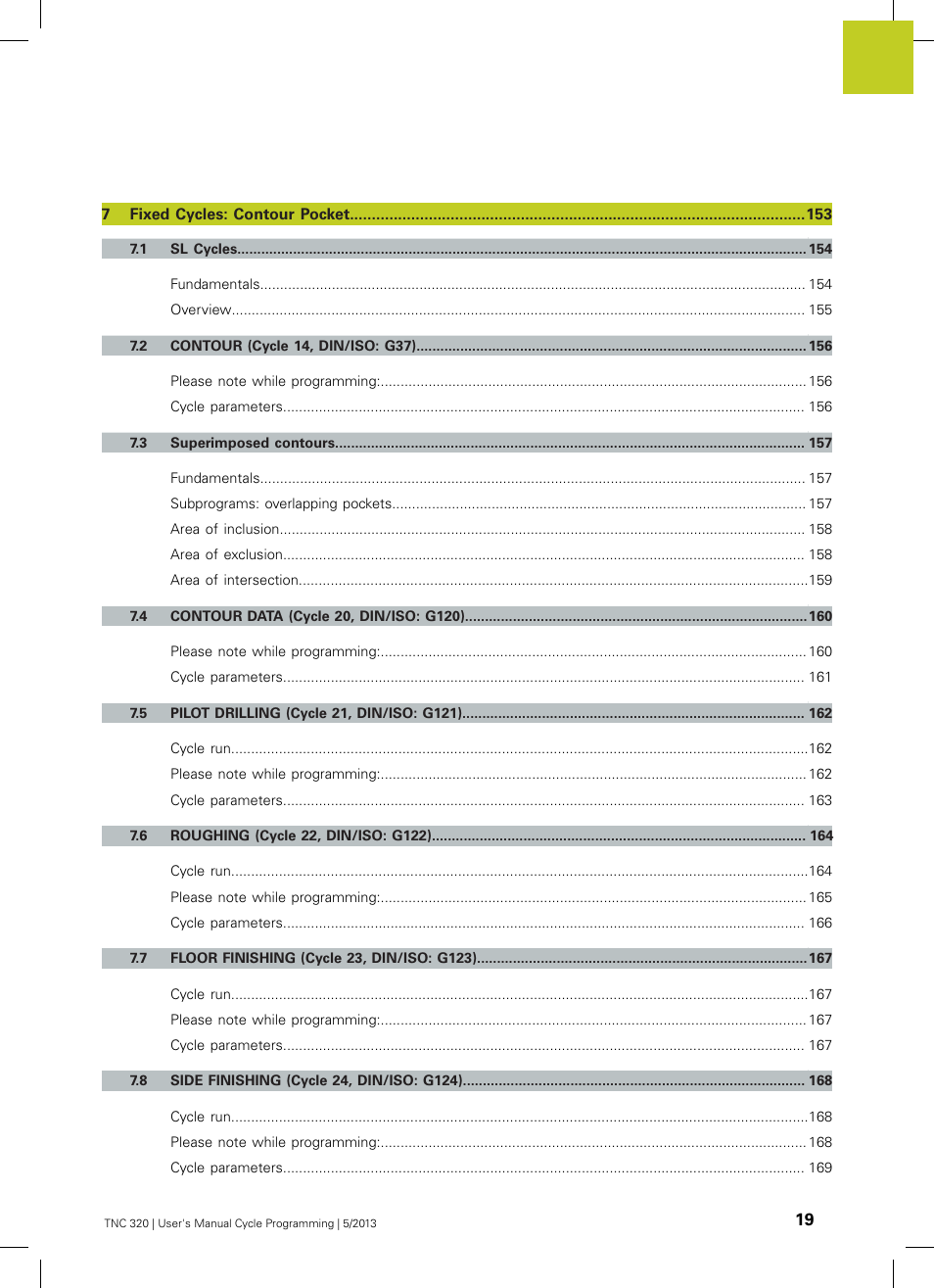 HEIDENHAIN TNC 320 (34055x-06) Cycle programming User Manual | Page 19 / 403