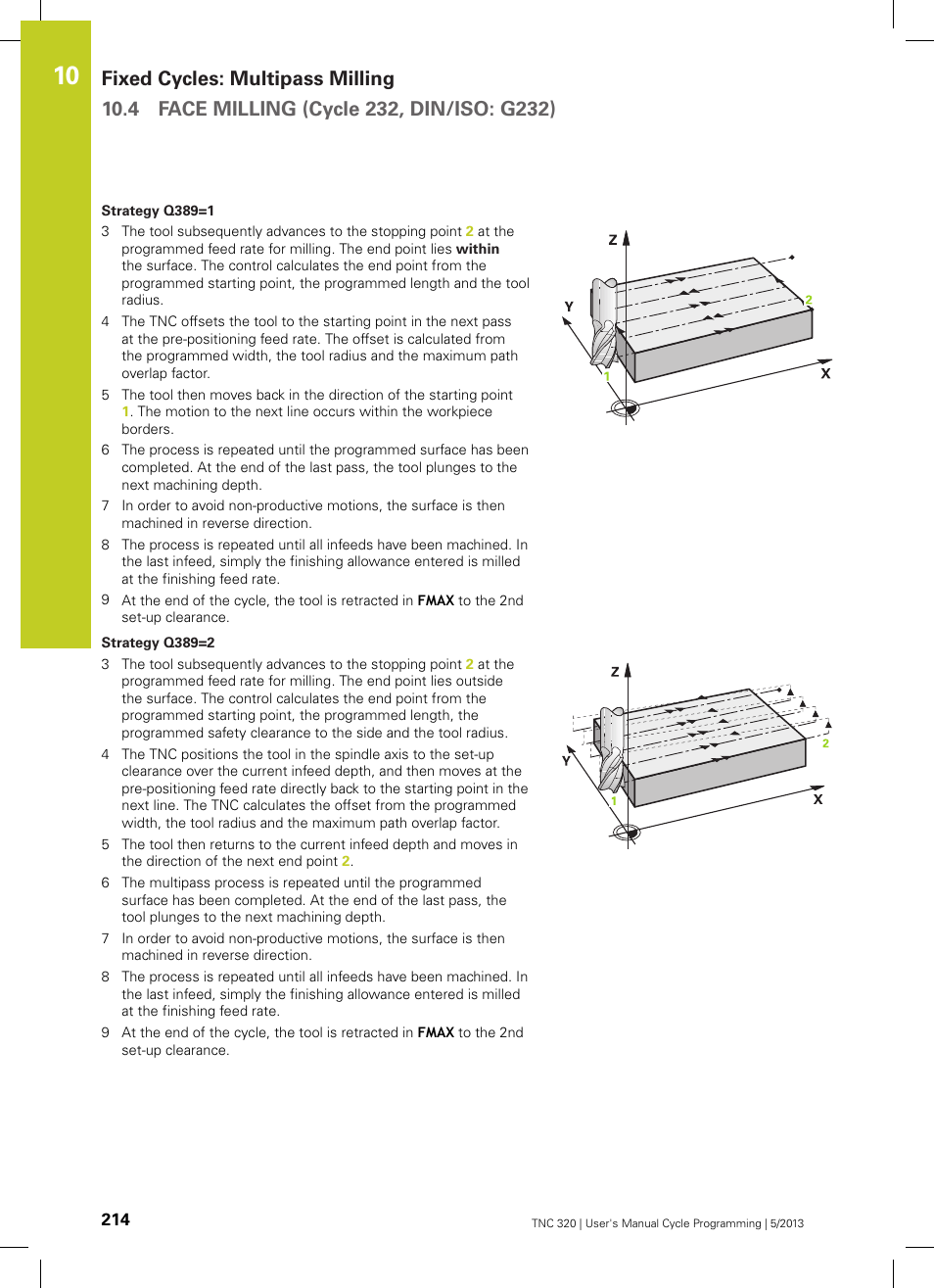 HEIDENHAIN TNC 320 (34055x-06) Cycle programming User Manual | Page 214 / 403