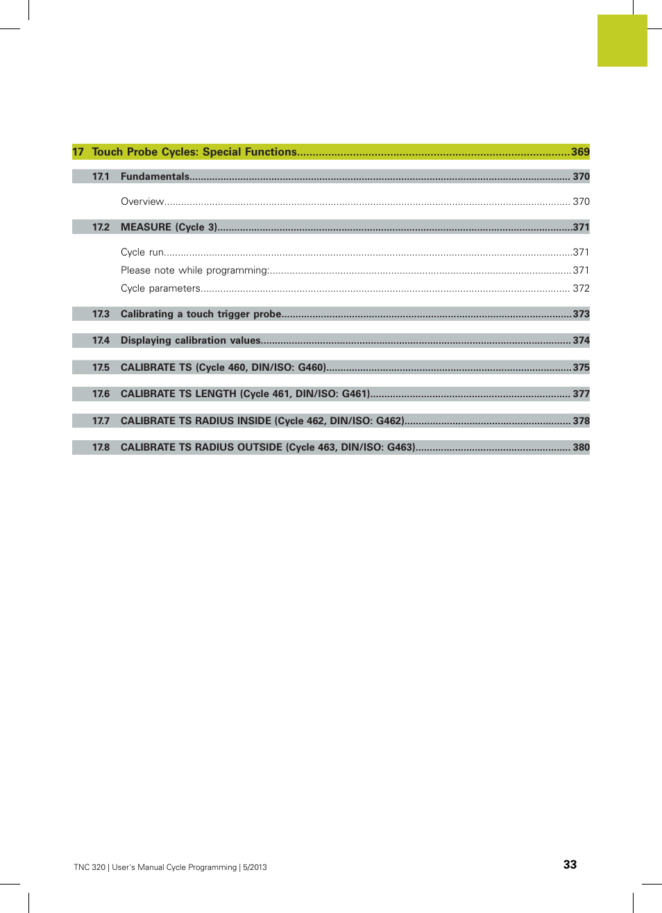 HEIDENHAIN TNC 320 (34055x-06) Cycle programming User Manual | Page 33 / 403